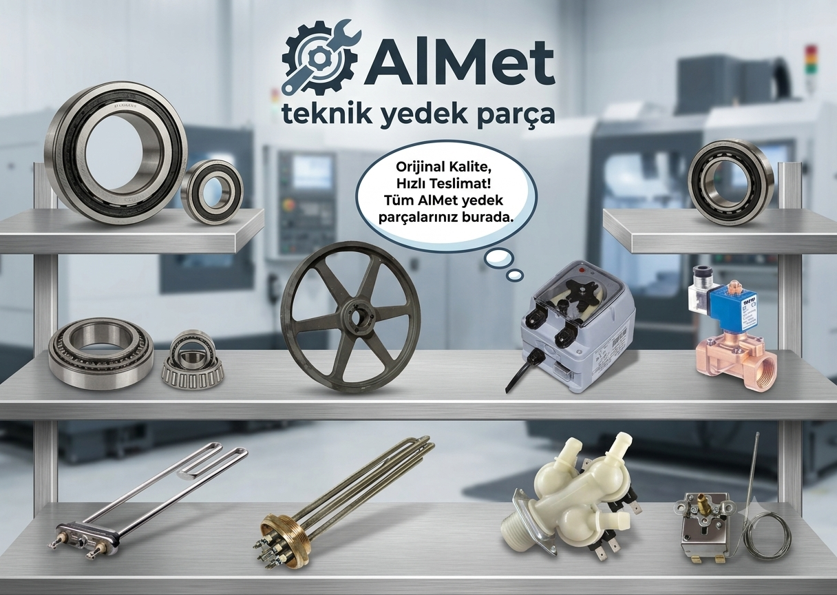 Endüstriyel çamaşır makinesi yedek parça