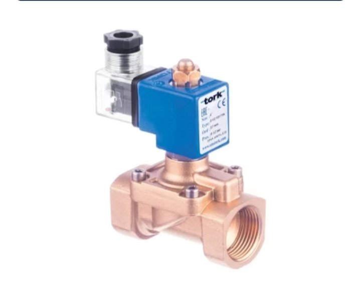 Tork pirinç solenoid valf